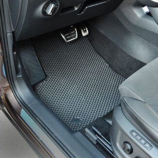 Ворсовые коврики на Volkswagen Tiguan Allspace 2016&nbsp;-&nbsp;2026 в Комсомольске-на-Амуре